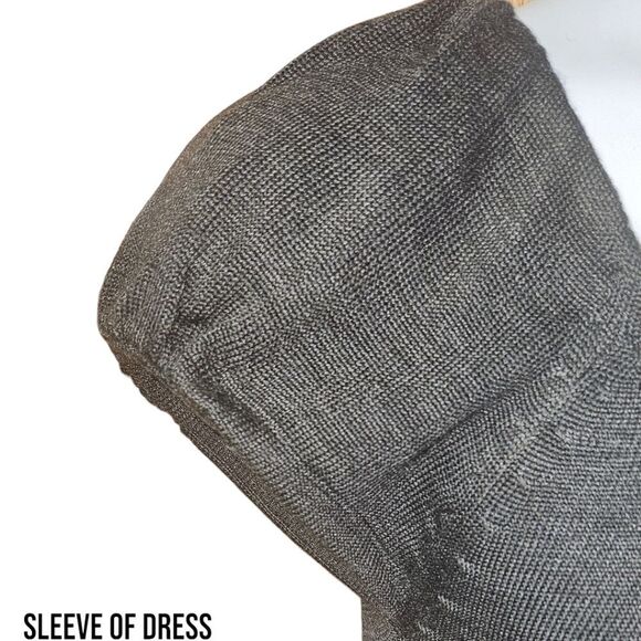 CALVIN KLEIN Women's New Short Sleeve Wool Pullover Midi dress.S/M - Picture 4 of 11